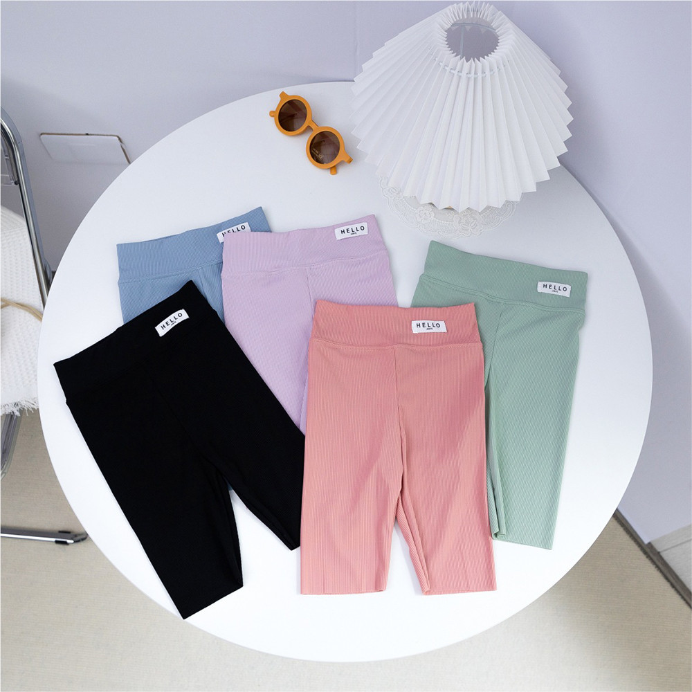 Baby Products Korea - กางเกงลำลองขายาวเข่ายางยืดสำหรับเด็กวัยหัดเดินกางเกงเลกกิ้ง Comfort สไตล์เกาหลีสำหรับฤดูร้อนเล่นกีฬาโยคะ