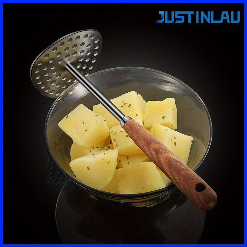 Baby Products Eco Friendly - JUSTINLAU เครื่องบดมันฝรั่งสเตนเลสสตีล เครื่องผลิตอาหารเสริมสำหรับเด็ก อุปกรณ์กดอาหารในครัว เครื่องครัวในครัวเรือน