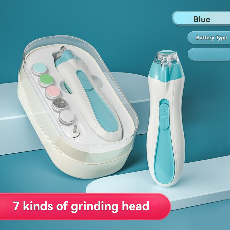 Baby Nail Trimmer Electric - เครื่องเจียรเล็บเด็ก 1 ชิ้น ไฟฟ้า ชาร์จได้ เงียบ