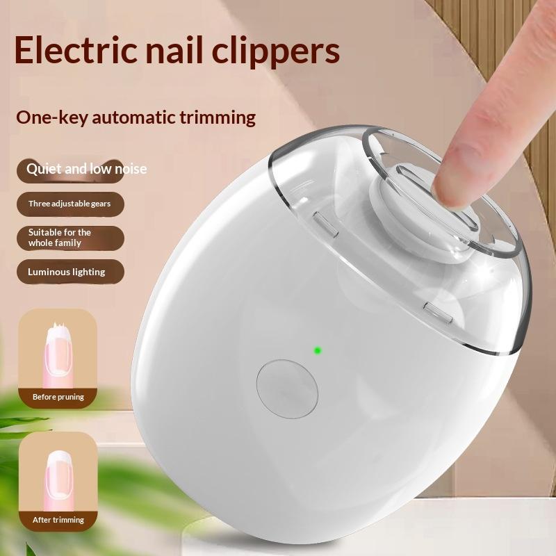 Baby Nail Trimmer Electric - เครื่องตัดเล็บไฟฟ้า 2 in 1 พร้อมไฟ LED