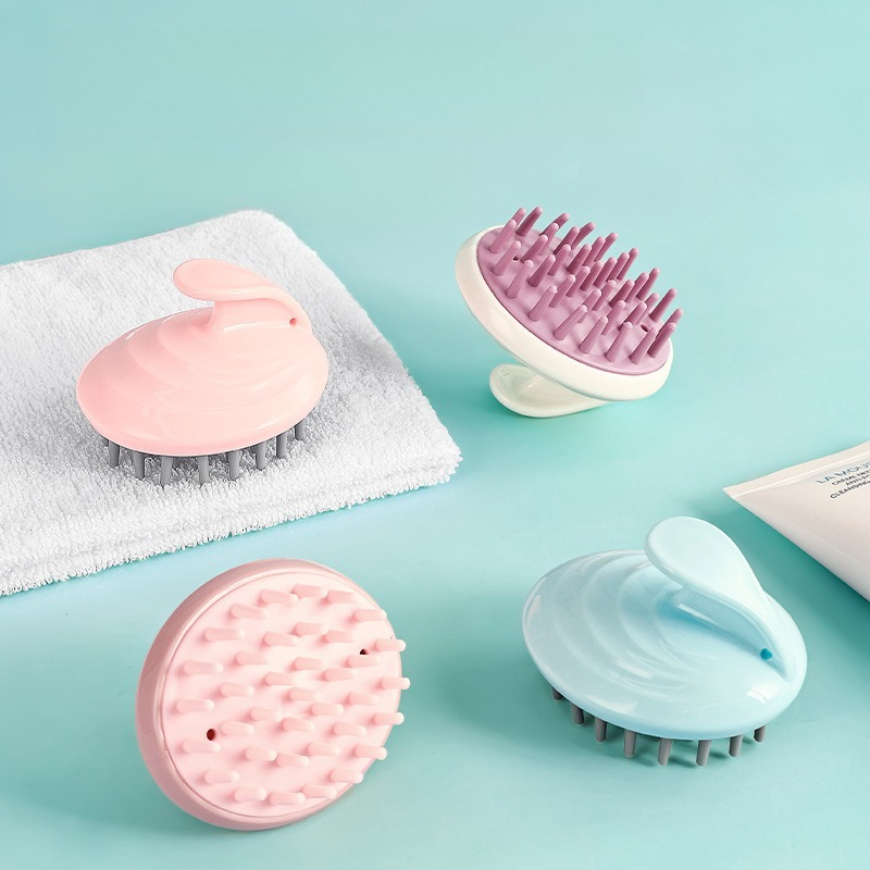 Baby Products Hair - หวีนวดผมซิลิโคน, แปรงทำความสะอาดหนังศีรษะ, สำหรับทุกเพศ, แชมพูป้องกันอาการคัน, ขจัดรังแค, พกพาสะดวก