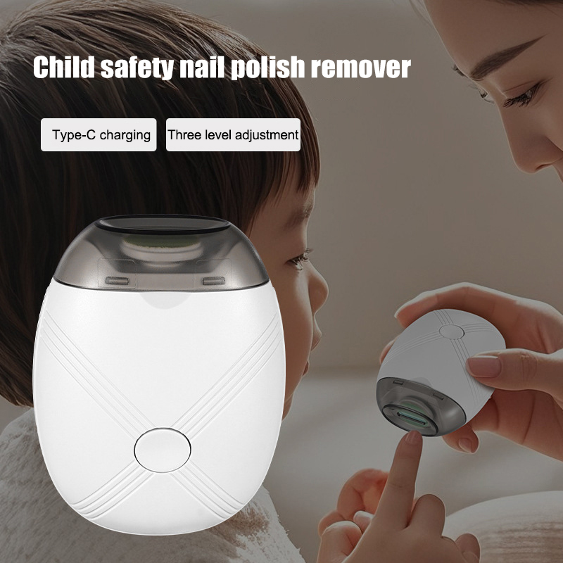Baby Nail Trimmer Electric - เครื่องตัดเล็บเด็กไฟฟ้าพร้อมโคมไฟ เครื่องตัดเล็บมือ เครื่องขัดเล็บ กรรไกรตัดเล็บ ตะไบเล็บ ปรับความเร็วได้