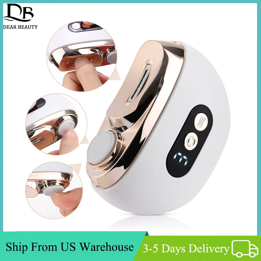 Baby Nail Trimmer Electric - เครื่องตัดเล็บไฟฟ้าอัตโนมัติ 3 ระดับความเร็ว สำหรับเด็กและผู้ใหญ่ ป้องกันการกระเด็น 2in1
