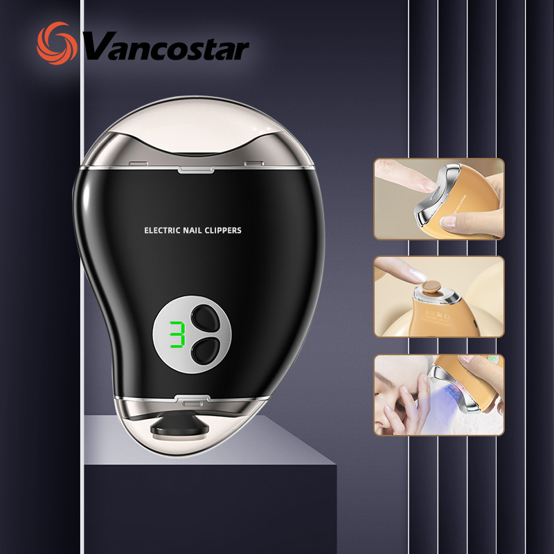 Baby Nail Trimmer Electric - เครื่องตัดเล็บอัตโนมัติ 2in1 พร้อมตะไบไฟฟ้า จอ LED แสดงผล