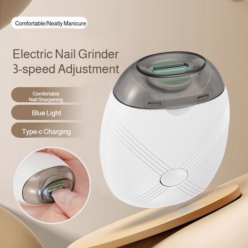 Baby Nail Trimmer Electric - เครื่องตัดเล็บไฟฟ้าสำหรับเด็กอ่อน แบบชาร์จไฟได้ ปลอดภัย เงียบ ชุดตัดเล็บเท้าแบบพกพา ชุดดูแลเล็บสำหรับทารกแรกเกิดและเด็กเล็ก