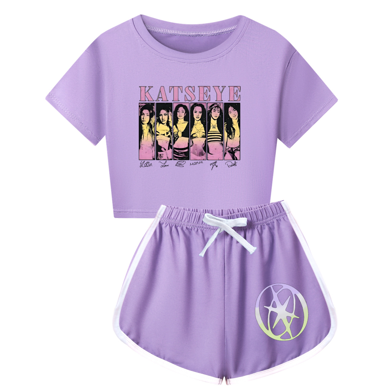 เสื้อยืดเด็ก Katseye Merch กาง - Baby Products Korea บทวิจารณ์และราคา