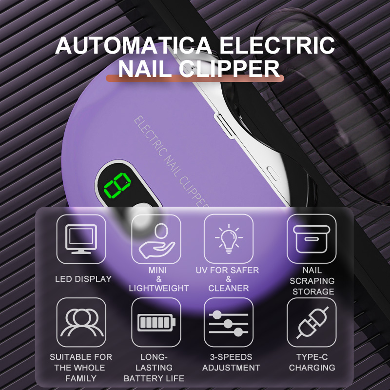 กรรไกรตัดเล็บไฟฟ้า 3 ความเร็วส - Baby Nail Trimmer Electric บทวิจารณ์และราคา