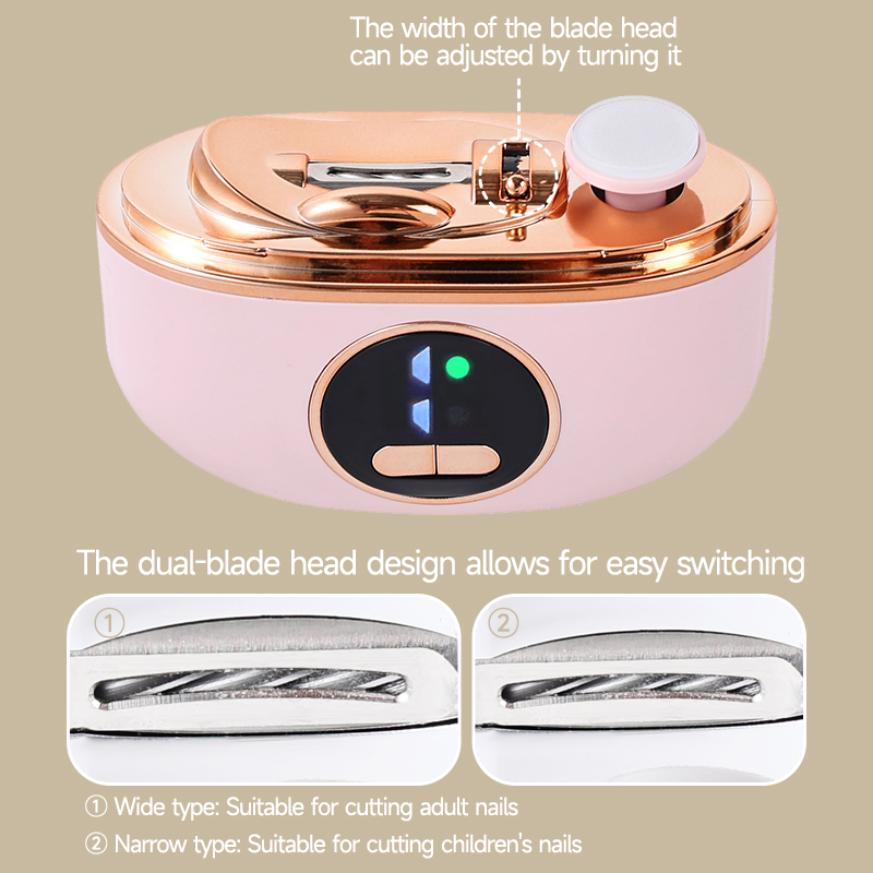 เครื่องตัดเล็บไฟฟ้า 2 in 1 พร้ - Baby Nail Trimmer Electric บทวิจารณ์และราคา