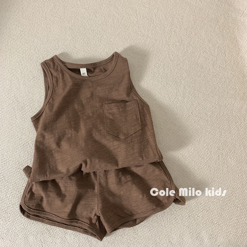 ชุดเสื้อผ้าเด็กฤดูร้อน2ชิ้นเสื - Baby Products Korea บทวิจารณ์และราคา