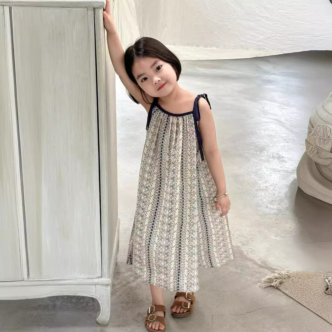 ชุดเดรสลำลองสำหรับเด็กผู้หญิง  - Baby Products Korea บทวิจารณ์และราคา