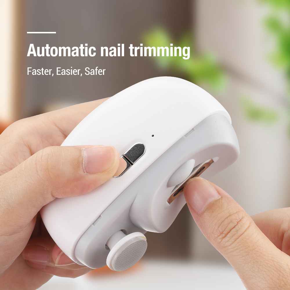 เครื่องตัดเล็บไฟฟ้าพร้อมไฟเครื - Baby Nail Trimmer Electric บทวิจารณ์และราคา