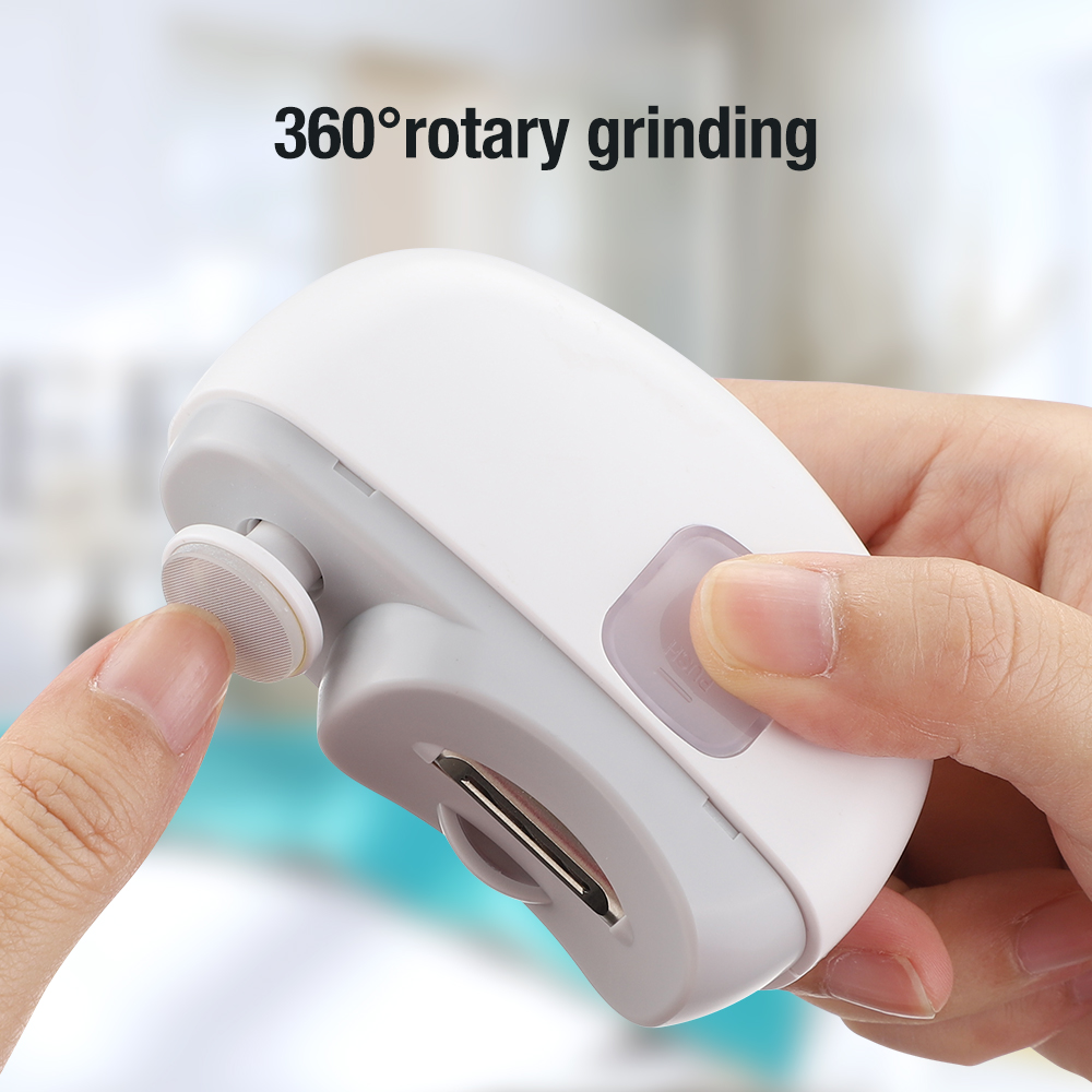 เครื่องตัดเล็บไฟฟ้าพร้อมไฟเครื - Baby Nail Trimmer Electric บทวิจารณ์และราคา