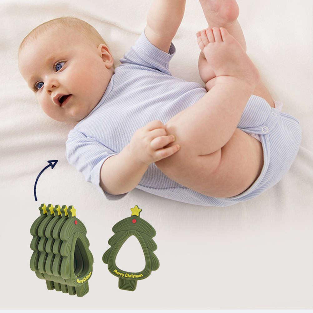 1 ชิ้น ของเล่นกัดซิลิโคนรูปต้น - Baby Products Eco Friendly บทวิจารณ์และราคา