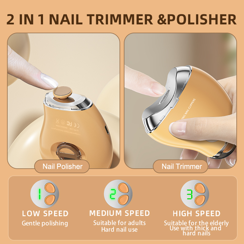 เครื่องตัดเล็บอัตโนมัติ 2in1 พ - Baby Nail Trimmer Electric บทวิจารณ์และราคา