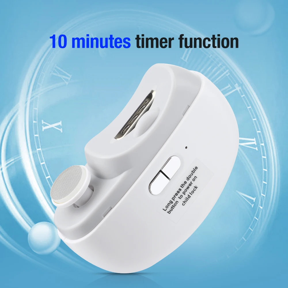 กรรไกรตัดเล็บไฟฟ้าบดและขัดด้วย - Baby Nail Trimmer Electric บทวิจารณ์และราคา