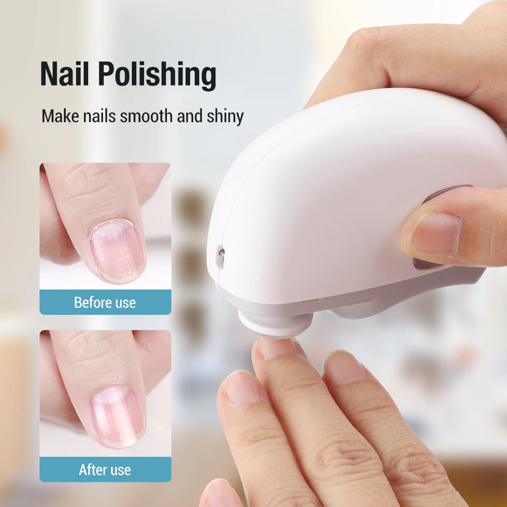 กรรไกรตัดเล็บไฟฟ้าบดและขัดด้วย - Baby Nail Trimmer Electric บทวิจารณ์และราคา